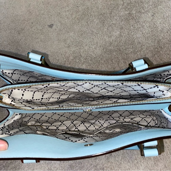 Kate Spade Light Blue Purse - Picture 4 of 10